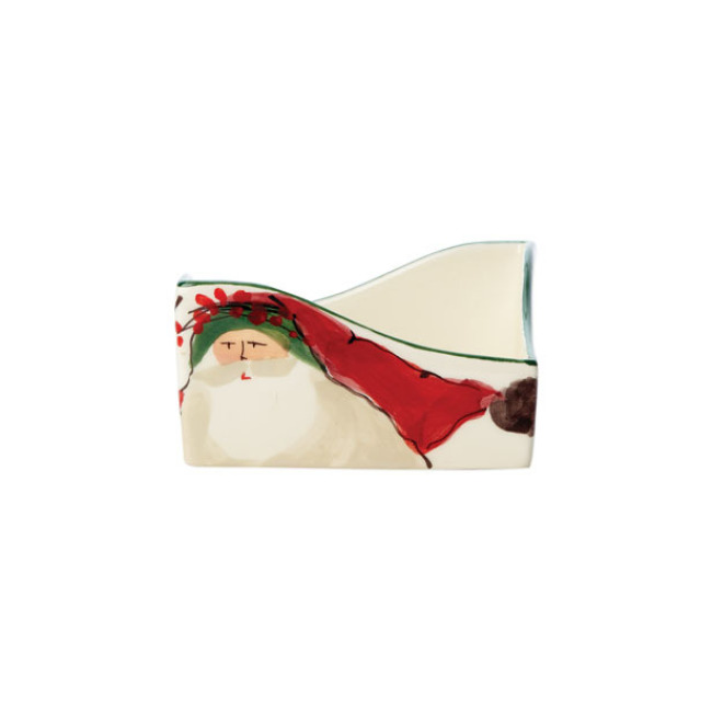 Vietri Old St. Nick Cocktail Napkin Holder