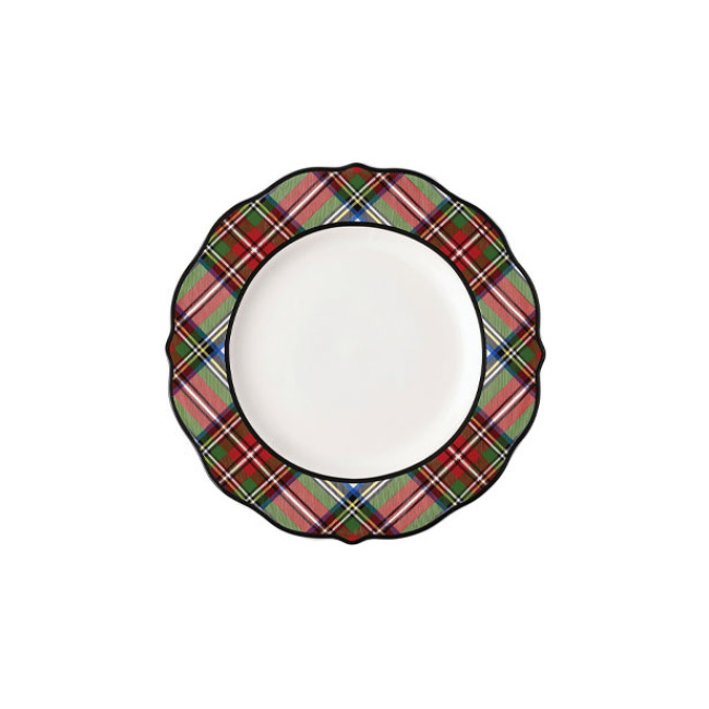 Juliska Stewart Tartan Dinner Plate