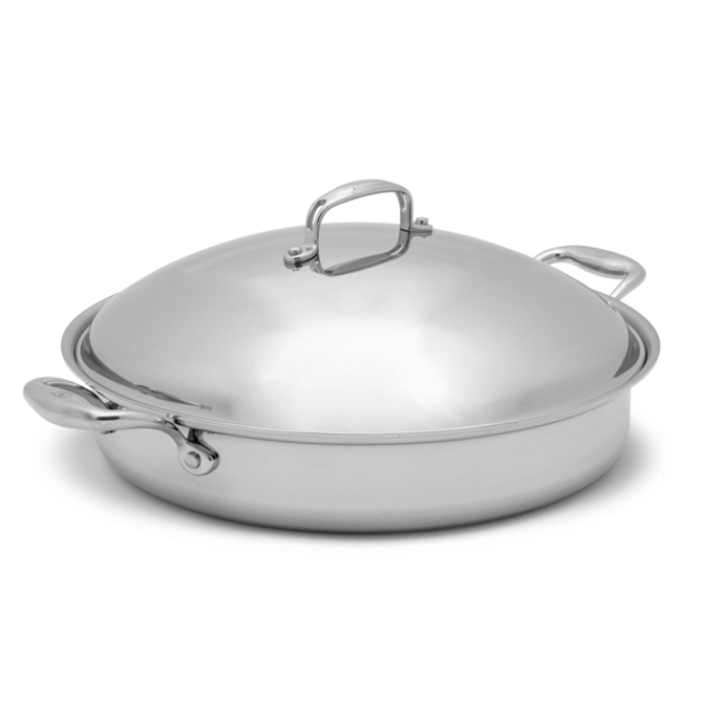Heritage Steel 5 Qt Sauteuse with Lid