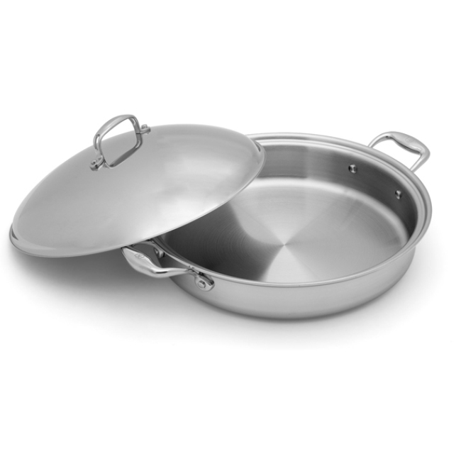 Heritage Steel 'Titanium Series' 5 Qt Sauteuse with Lid
