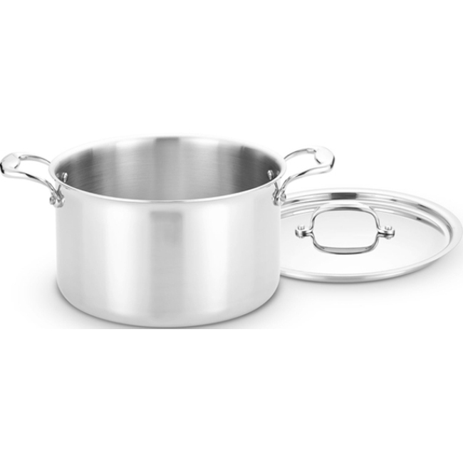 Heritage Steel 8 Qt Stock Pot with Lid