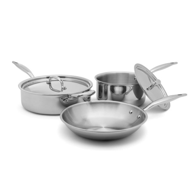 15-Piece Titanium Prestige Cookware Set – Hestan Culinary