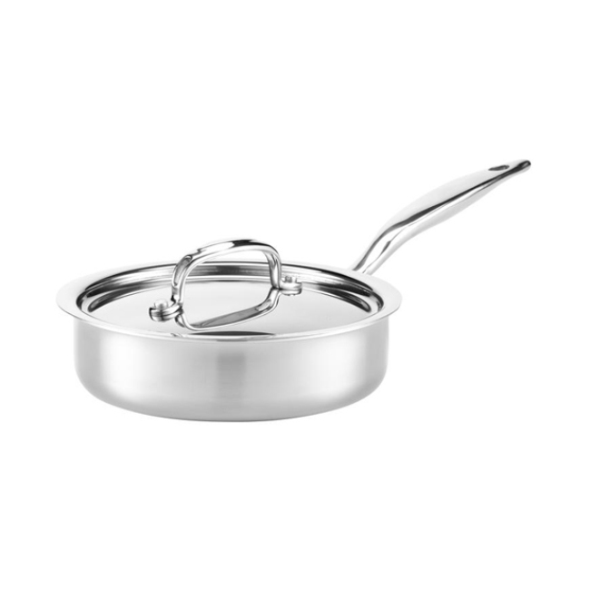 GASTROLUX Sauteuse 2 Poignees Induction 24cm - Erresse Shop