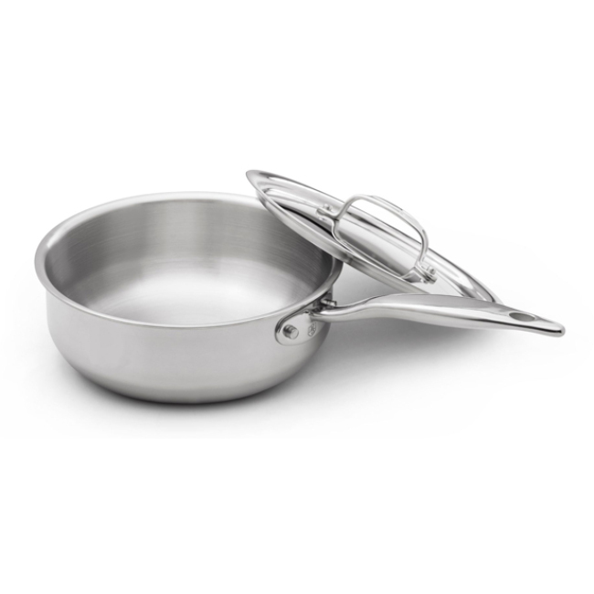 Heritage Steel 'Titanium Series' 3 Qt Saucier Pan with Lid