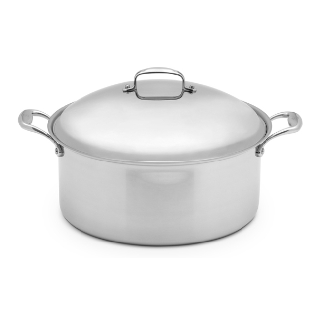 Heritage Steel 12 Qt Stock Pot with Lid