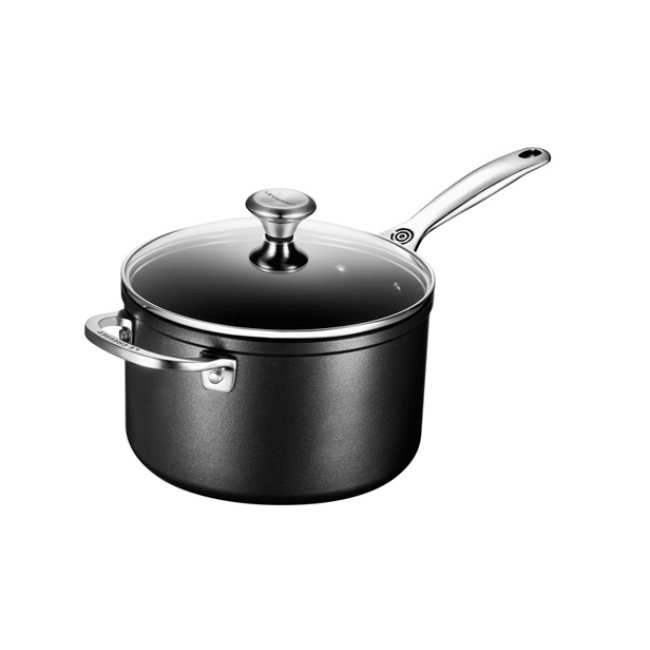 Product Le Creuset Toughened Nonstick (TNS) PRO 4 Quart Saucepan with Lid