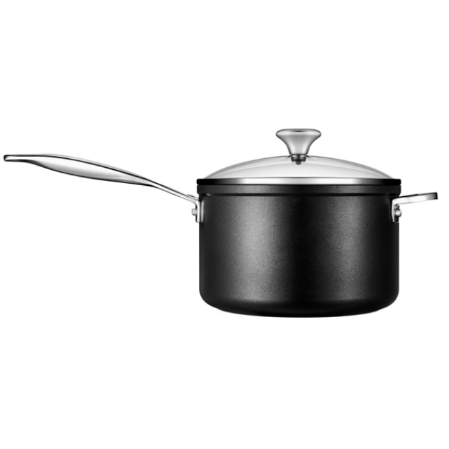 Le Creuset Toughened Nonstick (TNS) PRO 4 Quart Saucepan with Lid 2