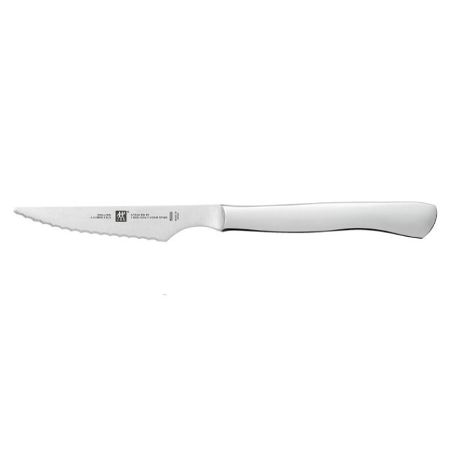 ZWILLING 4-pc Stainless Steel Serrated Steak Knife Set - Stainless Steel -  Bed Bath & Beyond - 24226272