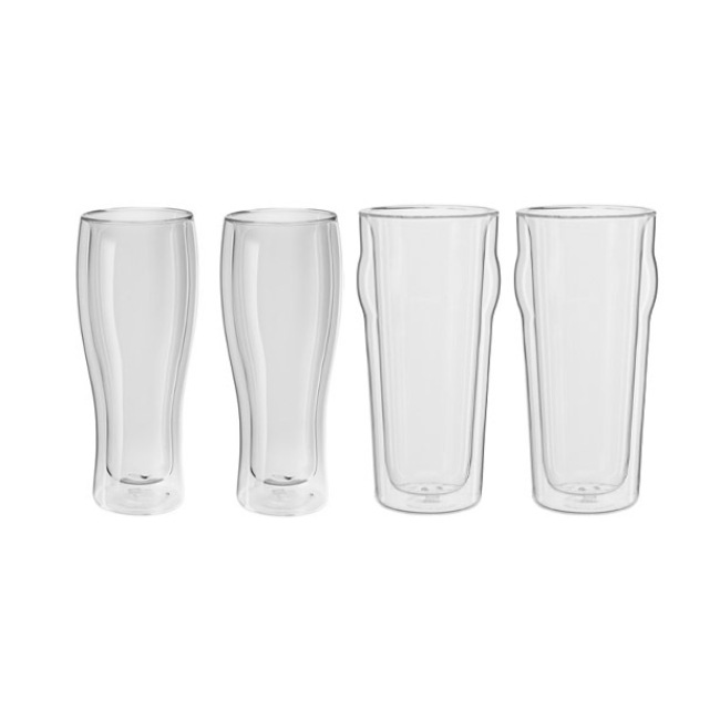 Zwilling Sorrento Double Wall Glassware 2-pc, Beer Glass Set