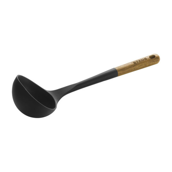 Staub Silicone With Wood Handle Cooking Utensil, Wok Turner