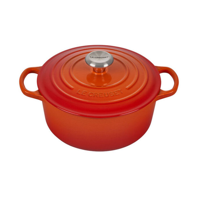 Le Creuset 4.5 qt. Signature Round Dutch Oven - Sea Salt