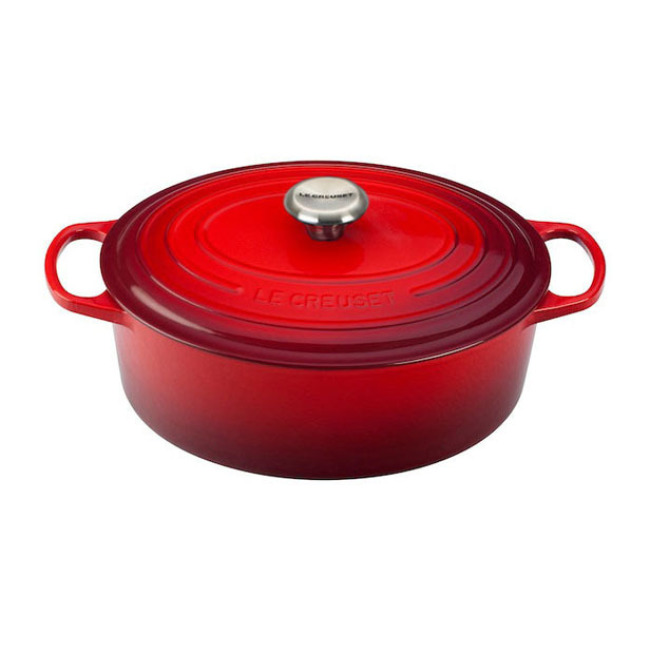 Le Creuset Signature 6.75 Qt Oval Dutch Oven | Cerise Red