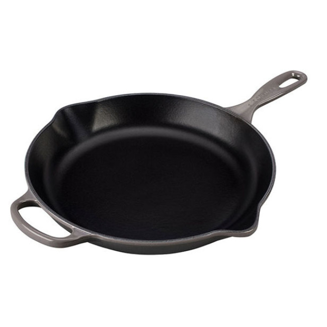 Le Creuset Signature 11.75 Inch Cast Iron Round Skillet | Oyster