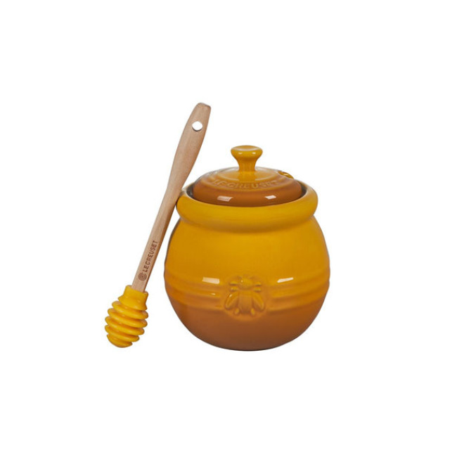 Le Creuset Honey Pot with Silicone Dipper	 