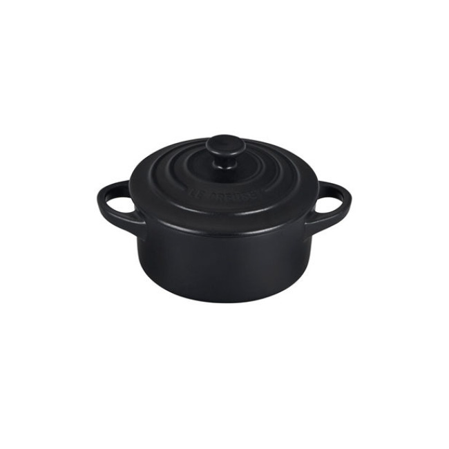 A new product with a black inside from Le Creuset's pot Signature Cocotte  Rondo --A great deal with tableware and saucepan []