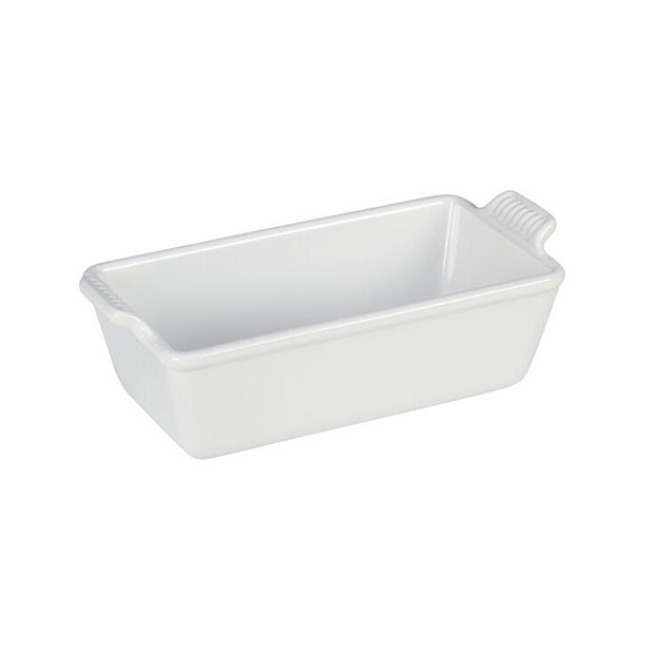 Product Le Creuset Heritage 1.5 Qt. Loaf Pan | White