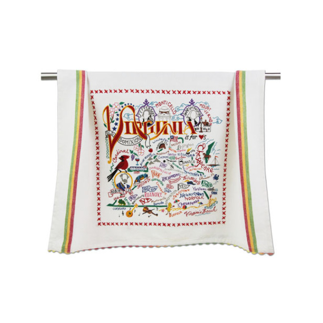 Product Catstudio State of Virginia Dish Towel