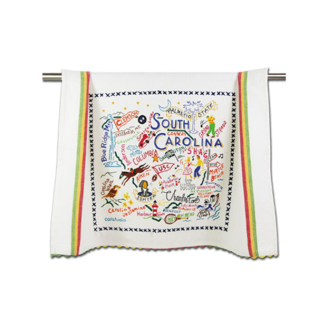 Product Catstudio State of South Carolina Dish Towel