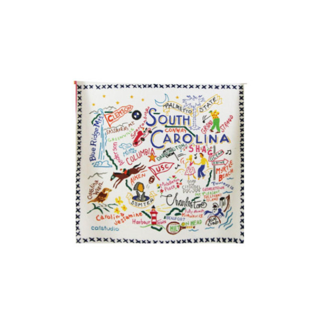 Catstudio State of South Carolina Dish Towel 1