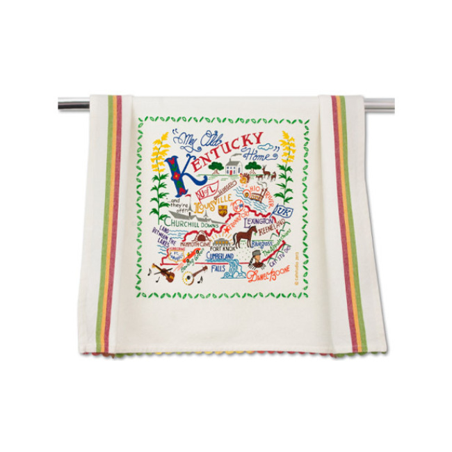 Catstudio State of Kentucky Dish Towel