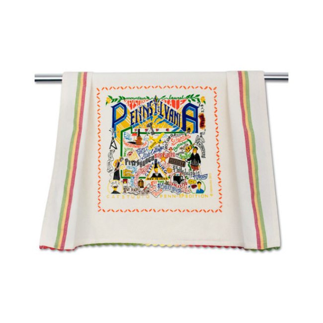 Catstudio State of Pennsylvania Dish Towel