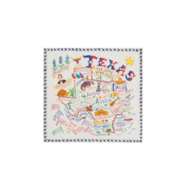 Catstudio State of Texas Dish Towel 1