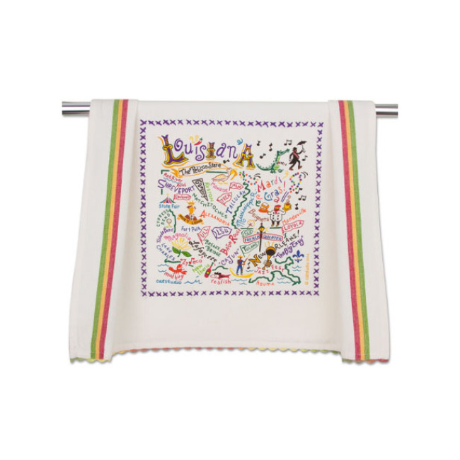 Product Catstudio State of Louisiana Dish Towel