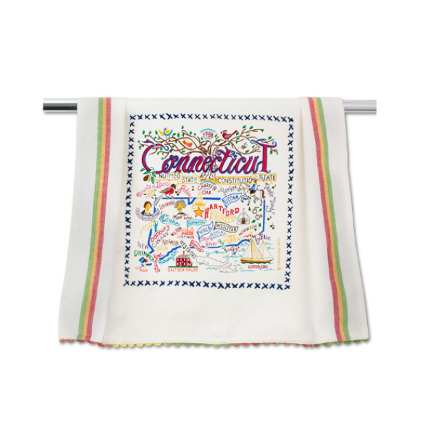 Product Catstudio State of Connecticut Dish Towel