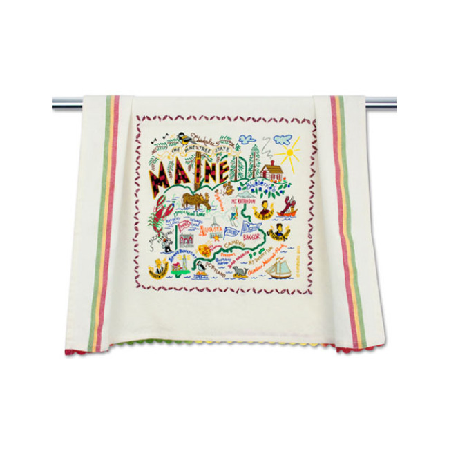 Catstudio State of Maine Dish Towel