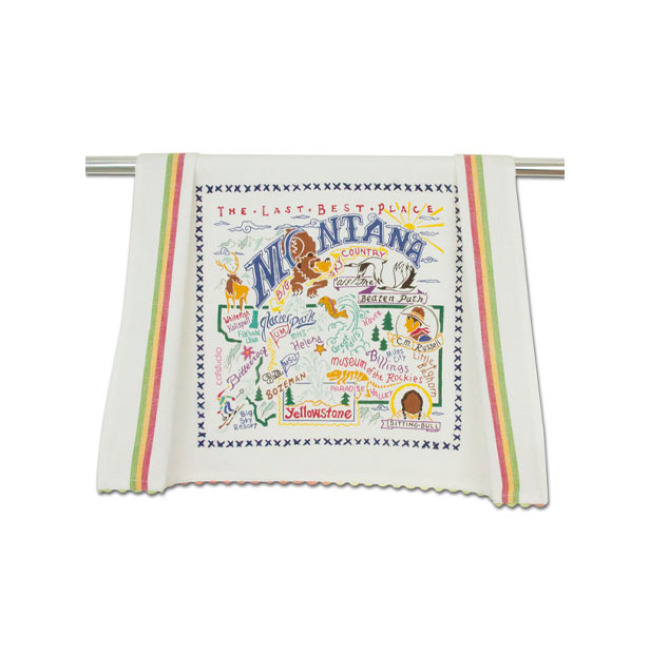 Product Catstudio State of Montana Dish Towel