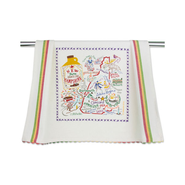 Product Catstudio State of New Hampshire Dish Towel