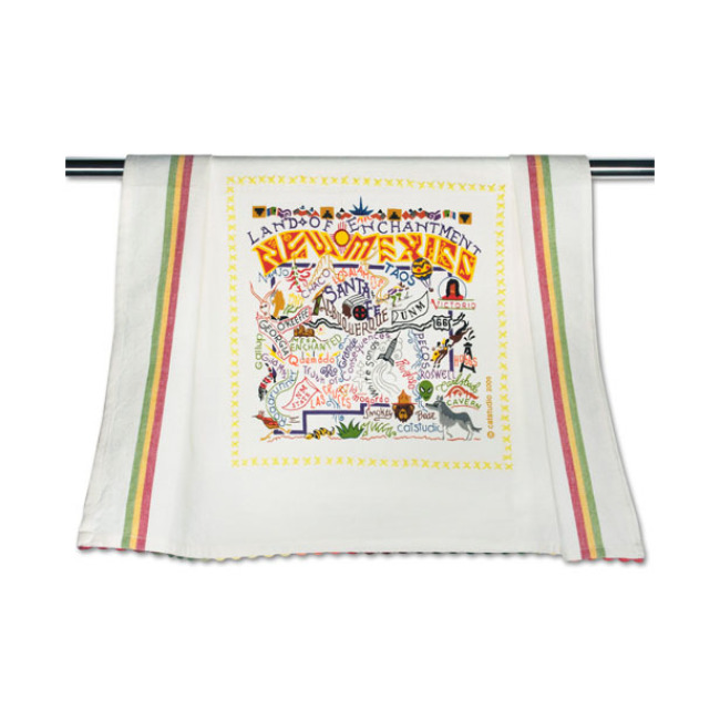 Catstudio State of New Mexico Dish Towel