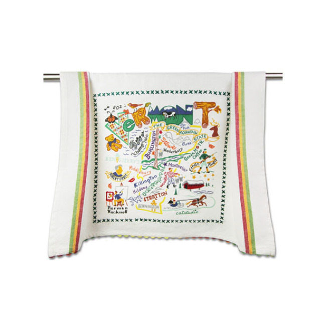 Product Catstudio State of Vermont Dish Towel