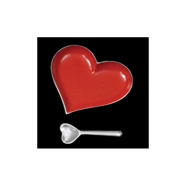 Inspired Generations Happy Red Heart w/ Heart Spoon