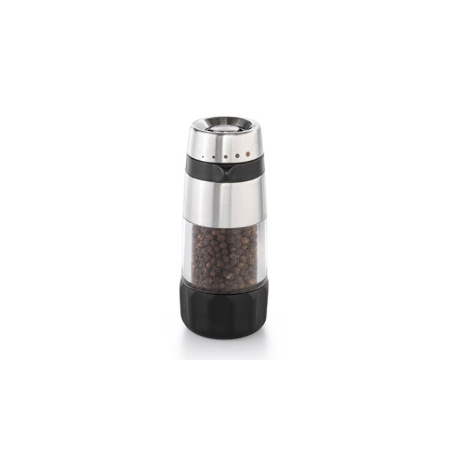 OXO Salt and Pepper Shaker Set, Clear, Stainless Steel