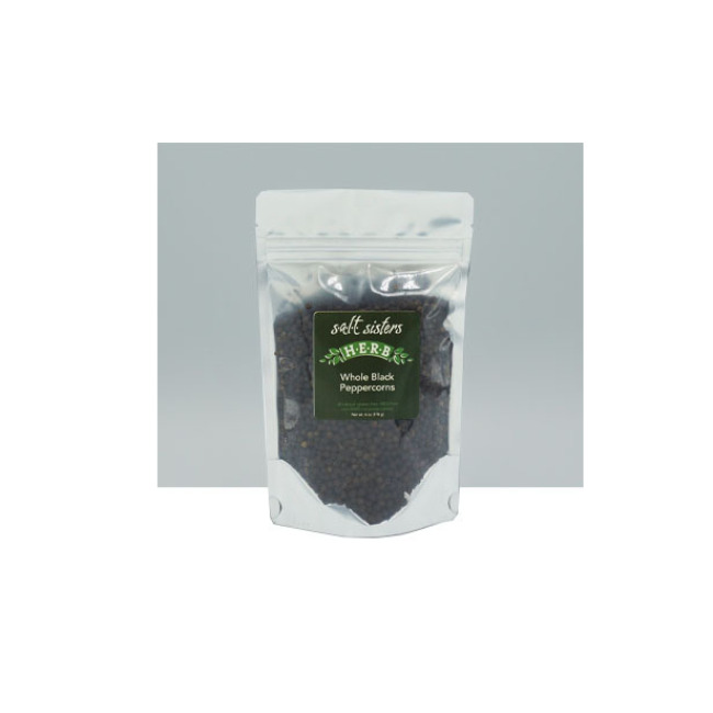 SALT Sisters Whole Black Peppercorns