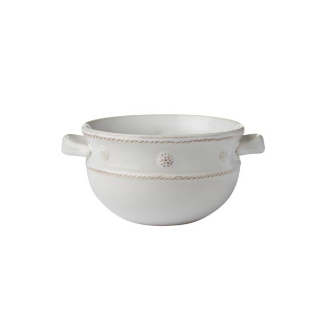 Juliska Berry & Thread 2 Handled Soup/Chili Bowl | Whitewash