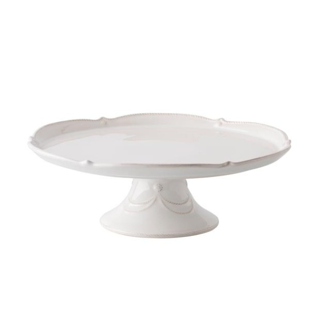 Juliska Berry & Thread Whitewash 14-Inch Cake Stand