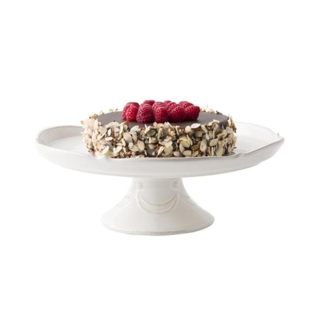 Juliska Berry & Thread Whitewash 14-Inch Cake Stand 1