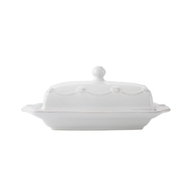 Product Juliska Berry & Thread Whitewash Butter Dish