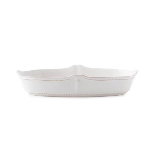 Product Juliska Berry & Thread Whitewash 12-Inch Oblong Serving Dish