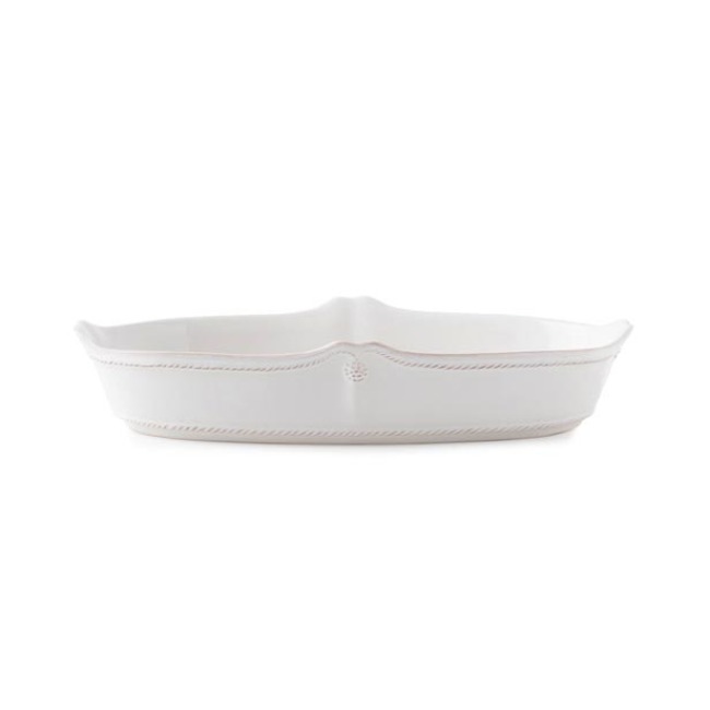 Juliska Berry & Thread Whitewash 12-Inch Oblong Serving Dish