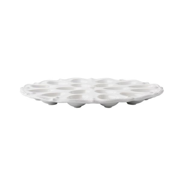 Juliska Berry & Thread Whitewash Deviled Egg Platter 2