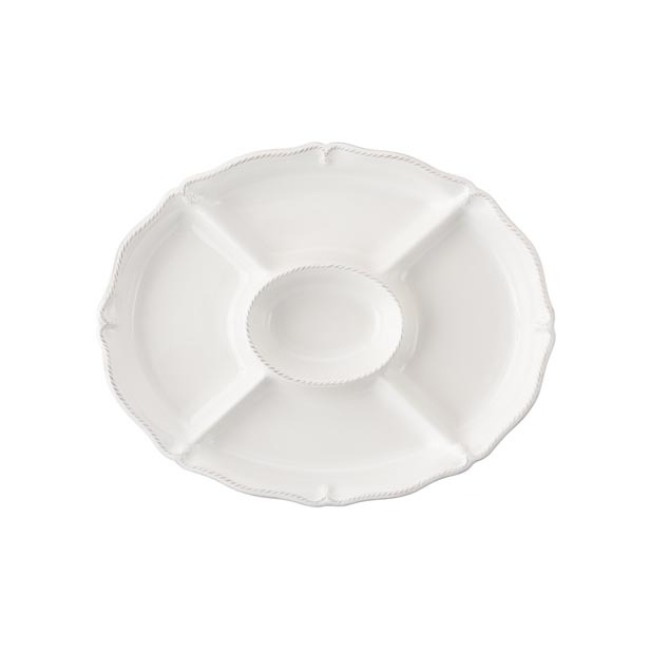 Product Juliska Berry & Thread Whitewash Crudité Platter
