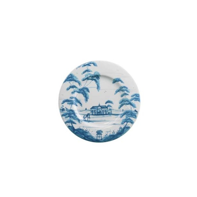 Product Juliska Country Estate Delft Blue Side/Cocktail Plate “Stable”