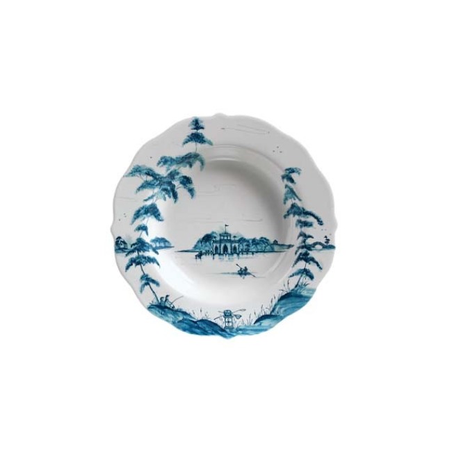 Product Juliska Country Estate Delft Blue Pasta Bowl “Boathouse”	