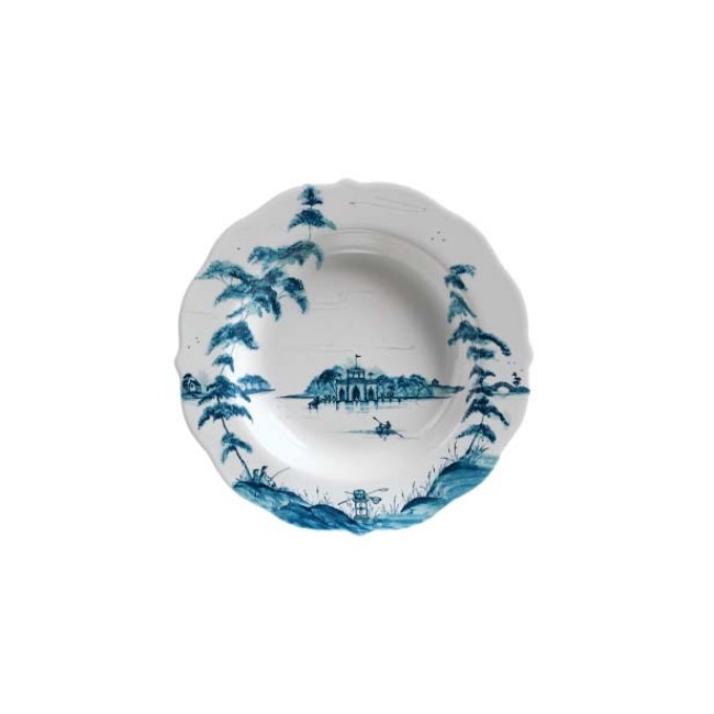 Juliska Country Estate Delft Blue Pasta Bowl “Boathouse”	