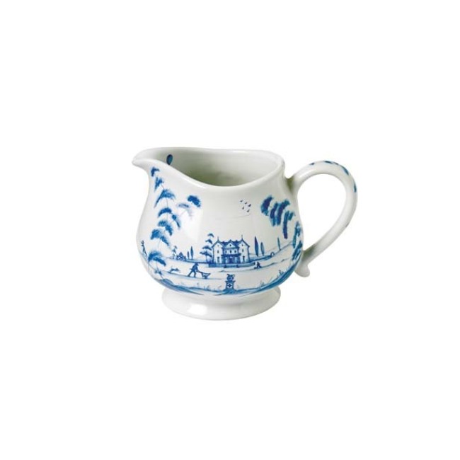 Juliska Country Estate Delft Blue Creamer “Main House”