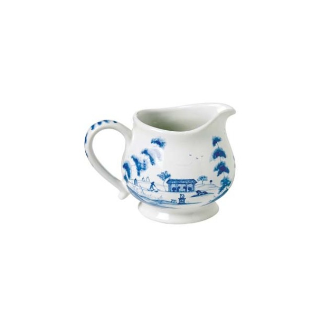 Juliska Country Estate Delft Blue Creamer “Main House” 1