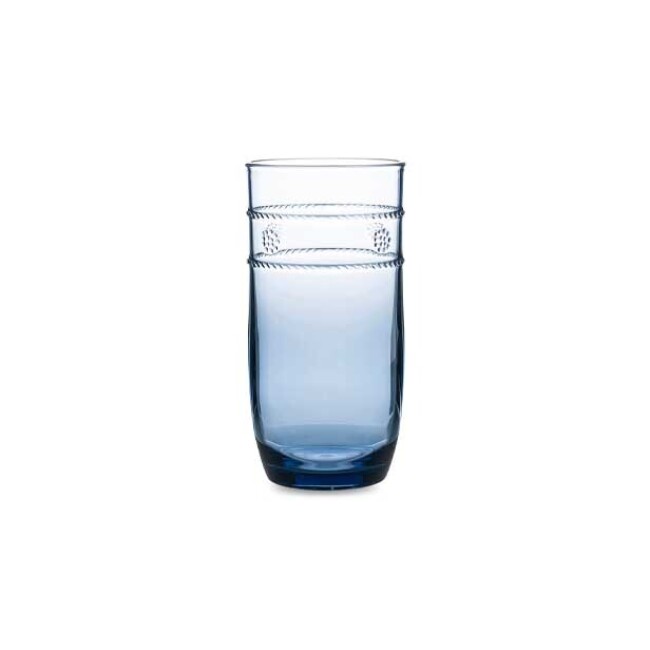 Product Juliska Isabella Blue Acrylic Large Beverage Glass